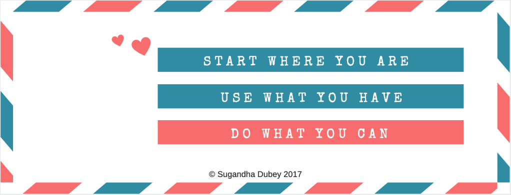 Personal Work: Motivational Quote